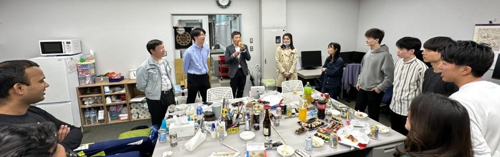 Welcome Party in April